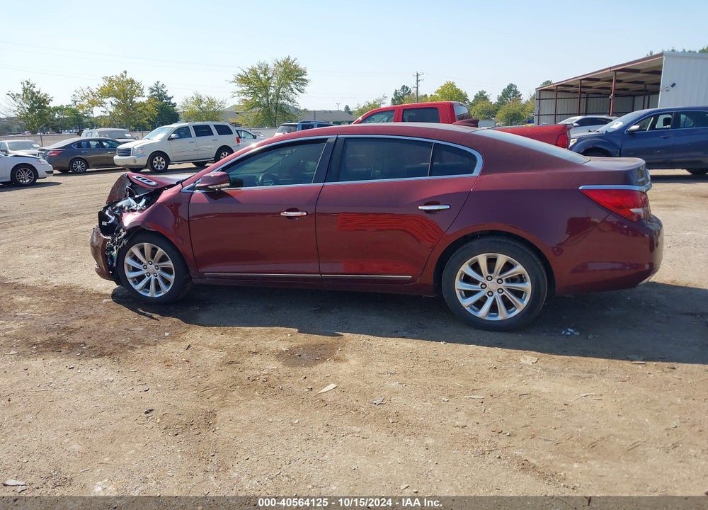 2015 BUICK LACROSSE LEATHER VIN: 1G4GB5G34FF144366