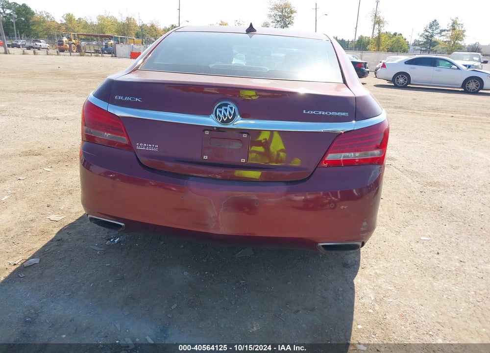2015 BUICK LACROSSE LEATHER VIN: 1G4GB5G34FF144366