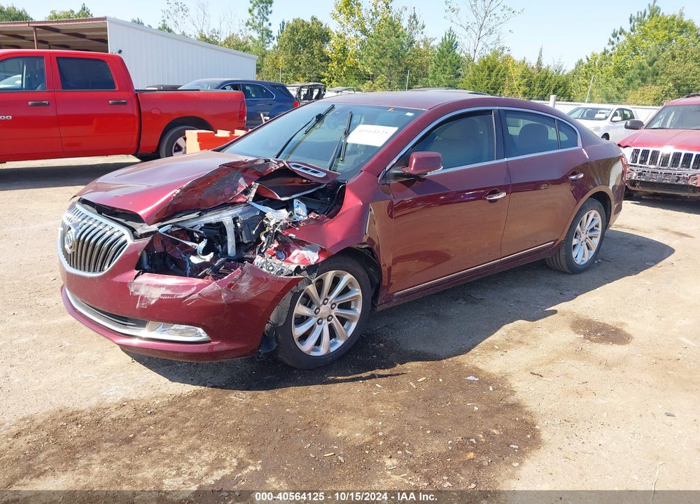 2015 BUICK LACROSSE LEATHER VIN: 1G4GB5G34FF144366