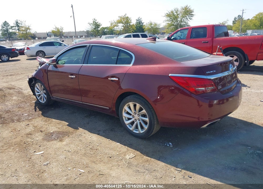 2015 BUICK LACROSSE LEATHER VIN: 1G4GB5G34FF144366