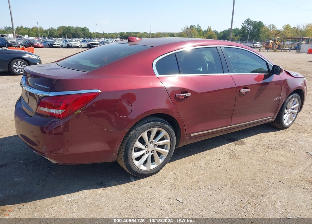 2015 BUICK LACROSSE LEATHER VIN: 1G4GB5G34FF144366