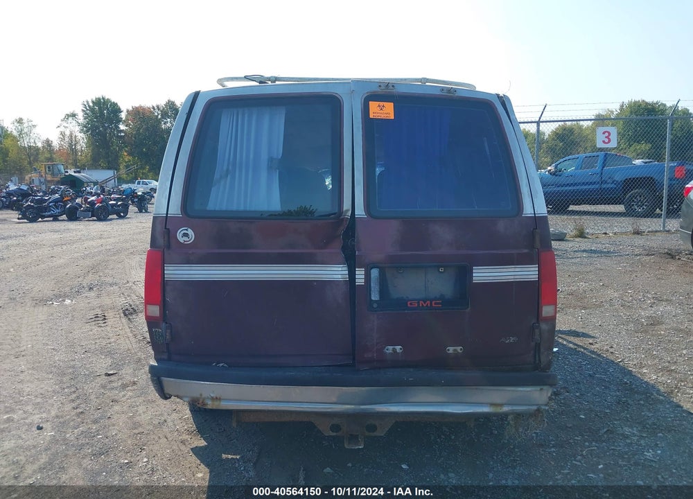 1991 GMC SAFARI XT VIN: 1GDDM19Z8MB525813
