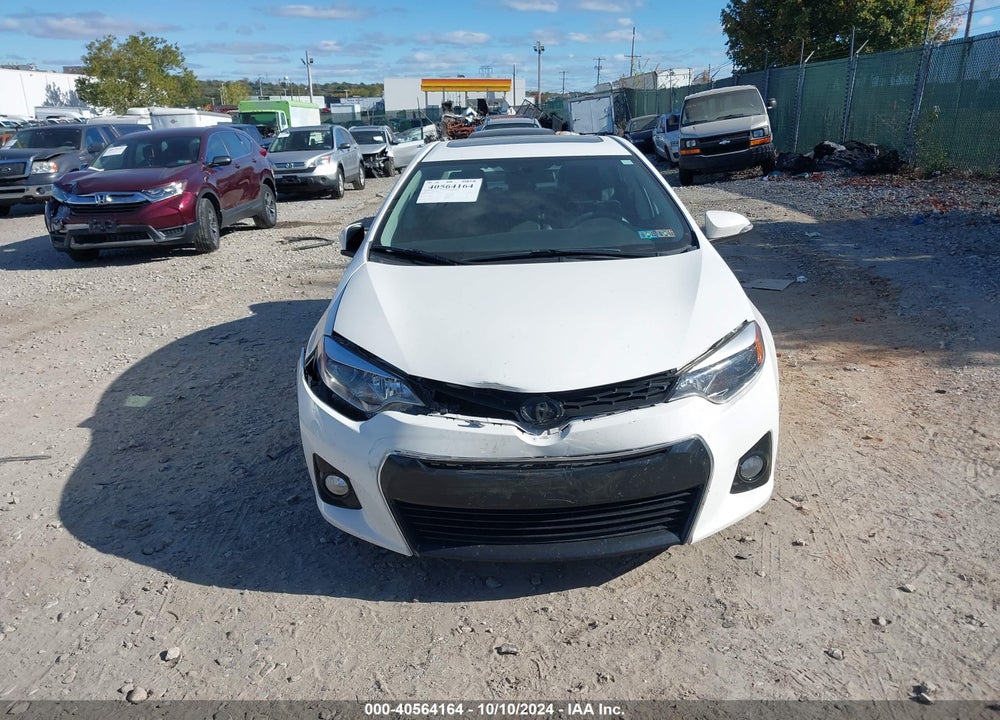 2016 TOYOTA COROLLA S PLUS VIN: 2T1BURHE3GC675956