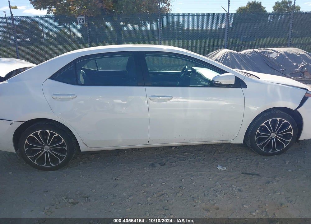 2016 TOYOTA COROLLA S PLUS VIN: 2T1BURHE3GC675956