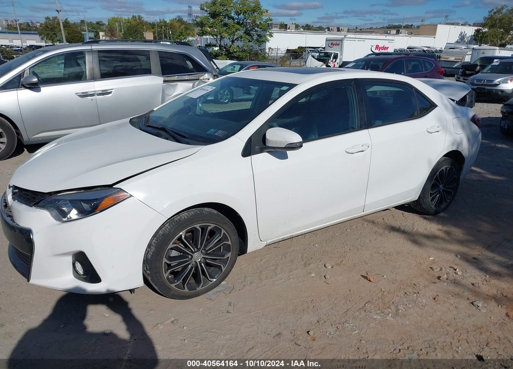 2016 TOYOTA COROLLA S PLUS VIN: 2T1BURHE3GC675956