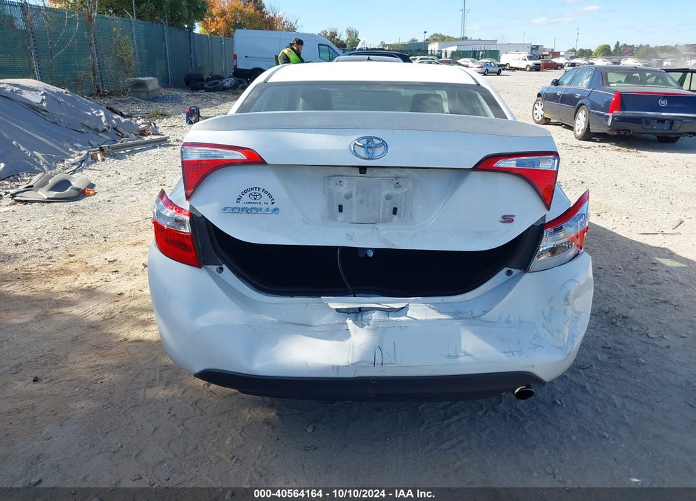 2016 TOYOTA COROLLA S PLUS VIN: 2T1BURHE3GC675956
