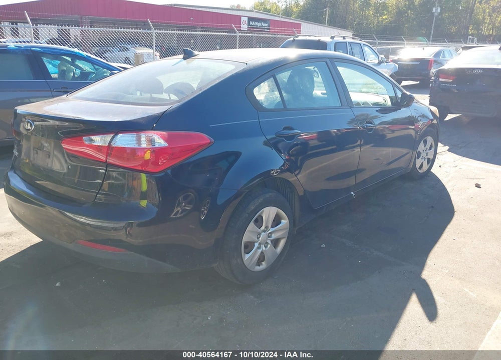 2015 KIA FORTE LX VIN: KNAFK4A63F5409021