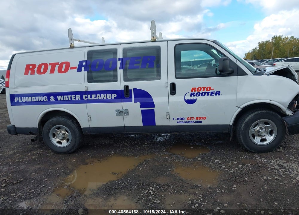 2008 CHEVROLET EXPRESS WORK VAN VIN: 1GCFG15X381212446
