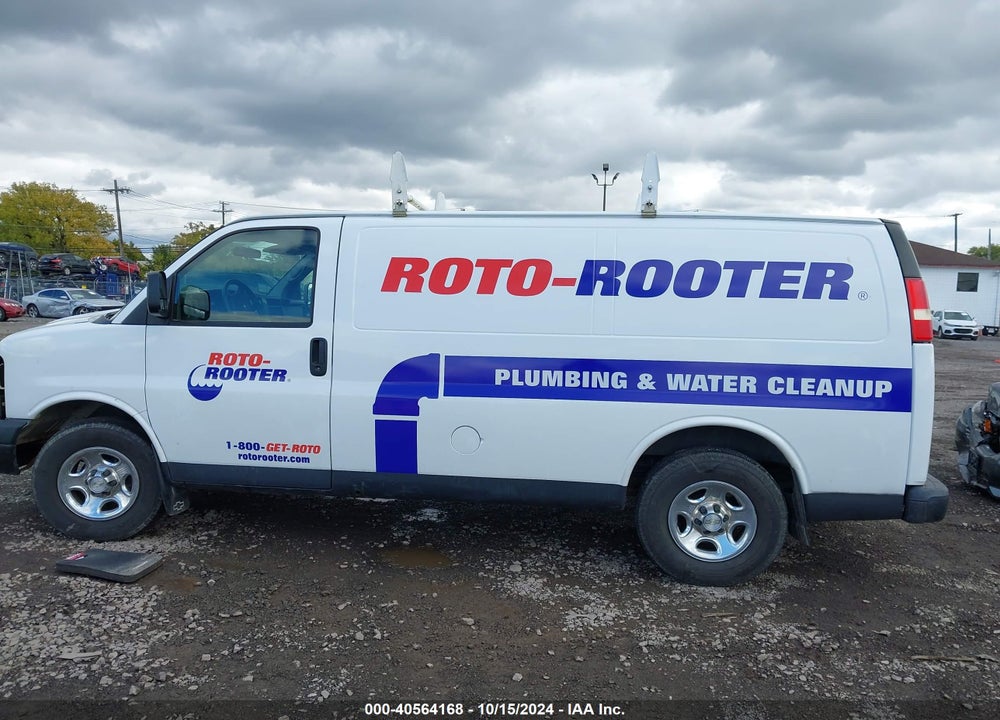 2008 CHEVROLET EXPRESS WORK VAN VIN: 1GCFG15X381212446