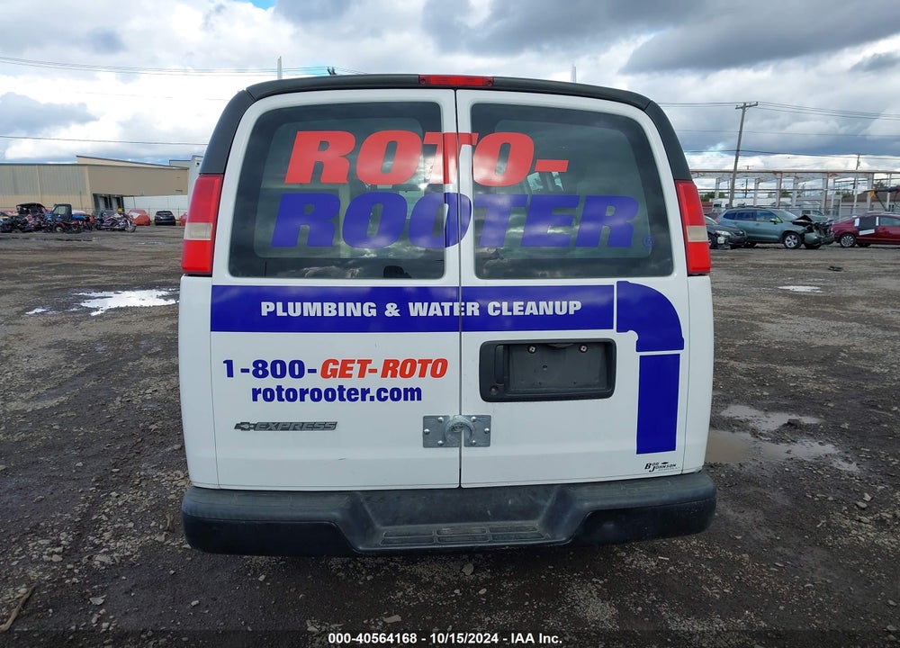 2008 CHEVROLET EXPRESS WORK VAN VIN: 1GCFG15X381212446