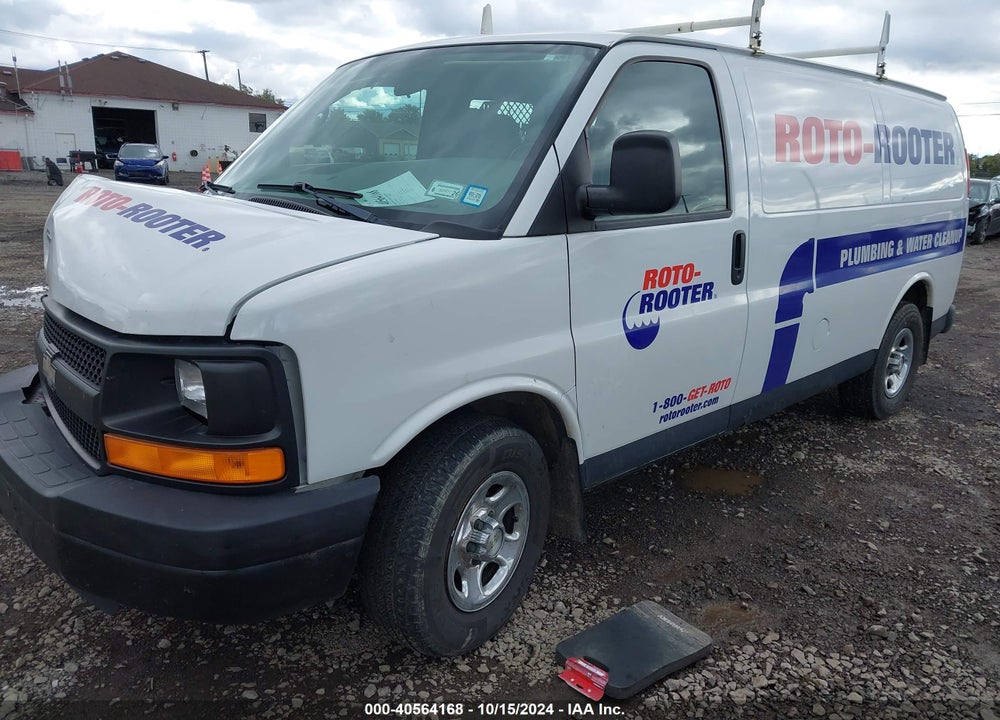 2008 CHEVROLET EXPRESS WORK VAN VIN: 1GCFG15X381212446