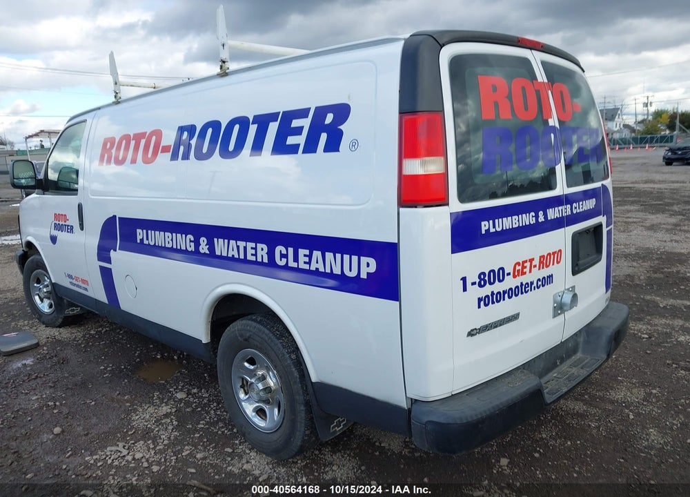 2008 CHEVROLET EXPRESS WORK VAN VIN: 1GCFG15X381212446