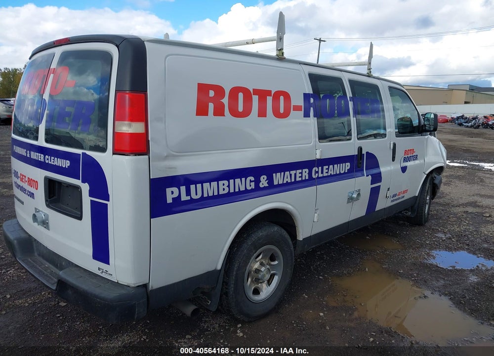 2008 CHEVROLET EXPRESS WORK VAN VIN: 1GCFG15X381212446