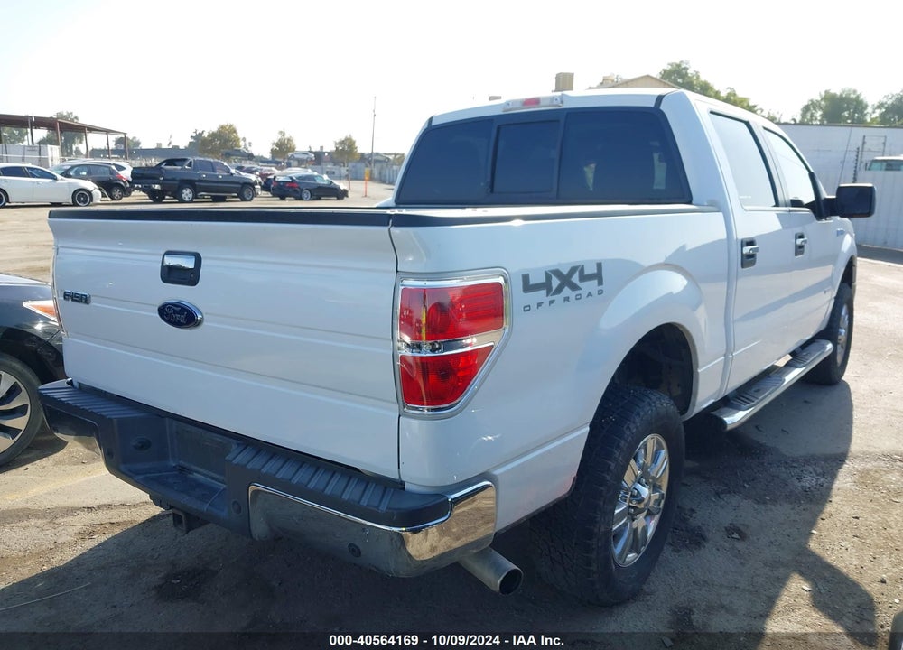 2012 FORD F-150 XLT VIN: 1FTFW1ET7CKE08103