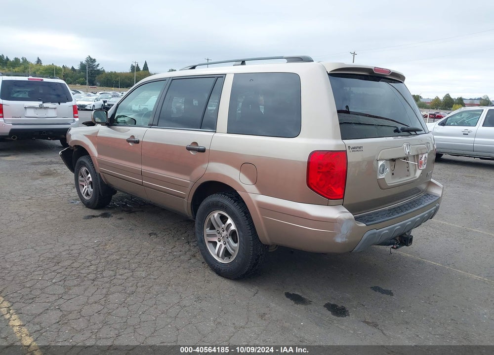 2004 HONDA PILOT EX-L VIN: 2HKYF18664H620442