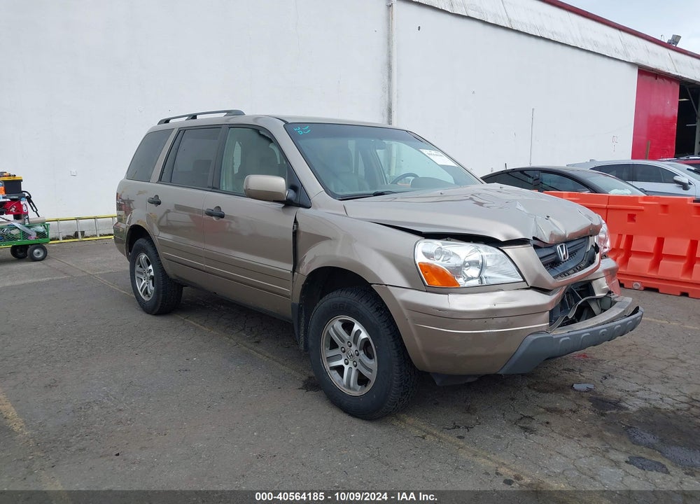 2004 HONDA PILOT EX-L VIN: 2HKYF18664H620442