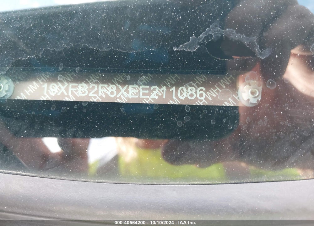 2014 HONDA CIVIC EX VIN: 19XFB2F8XEE211086