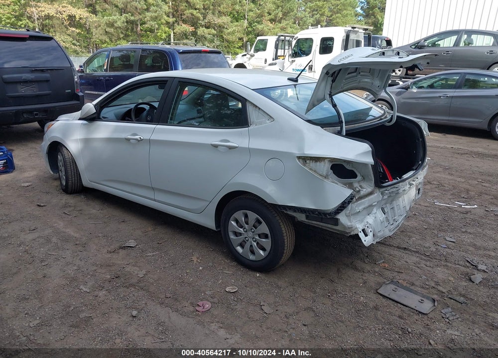 2017 HYUNDAI ACCENT SE VIN: KMHCT4AE1HU380682