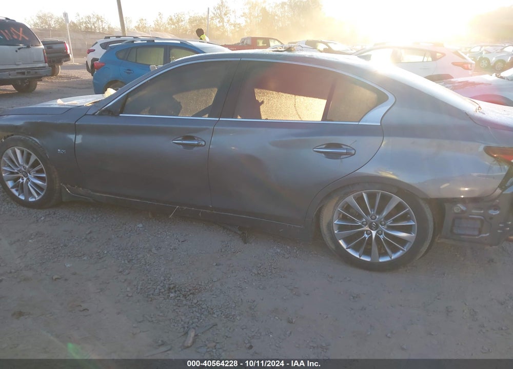 2018 INFINITI Q50 3.0T LUXE VIN: JN1EV7AR6JM439777