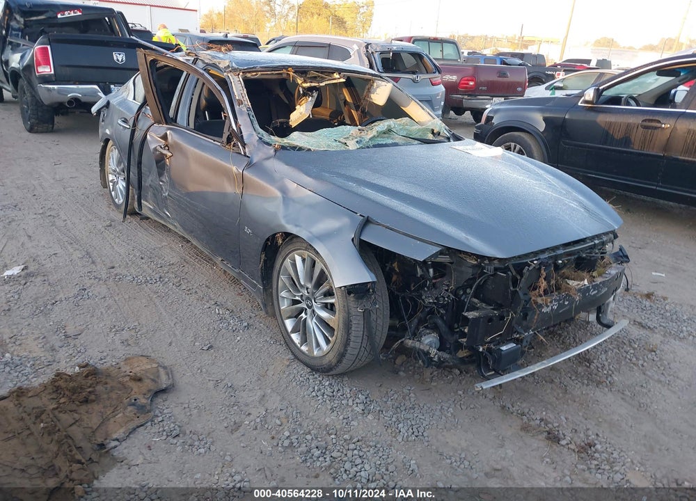 2018 INFINITI Q50 3.0T LUXE VIN: JN1EV7AR6JM439777