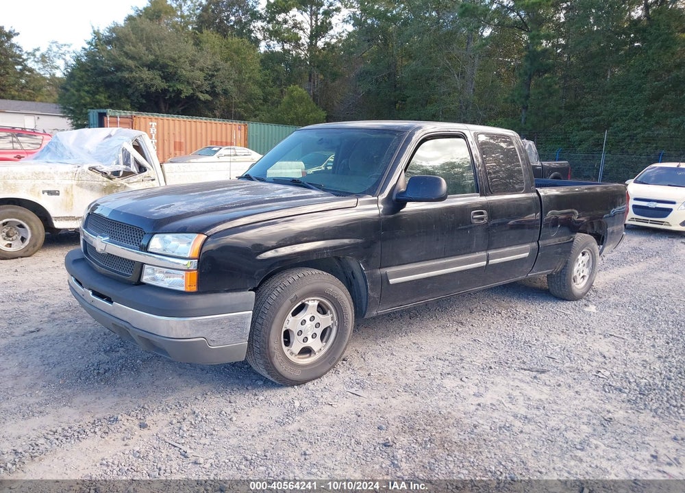 2004 CHEVROLET SILVERADO 1500 LS VIN: 2GCEC19V041188675
