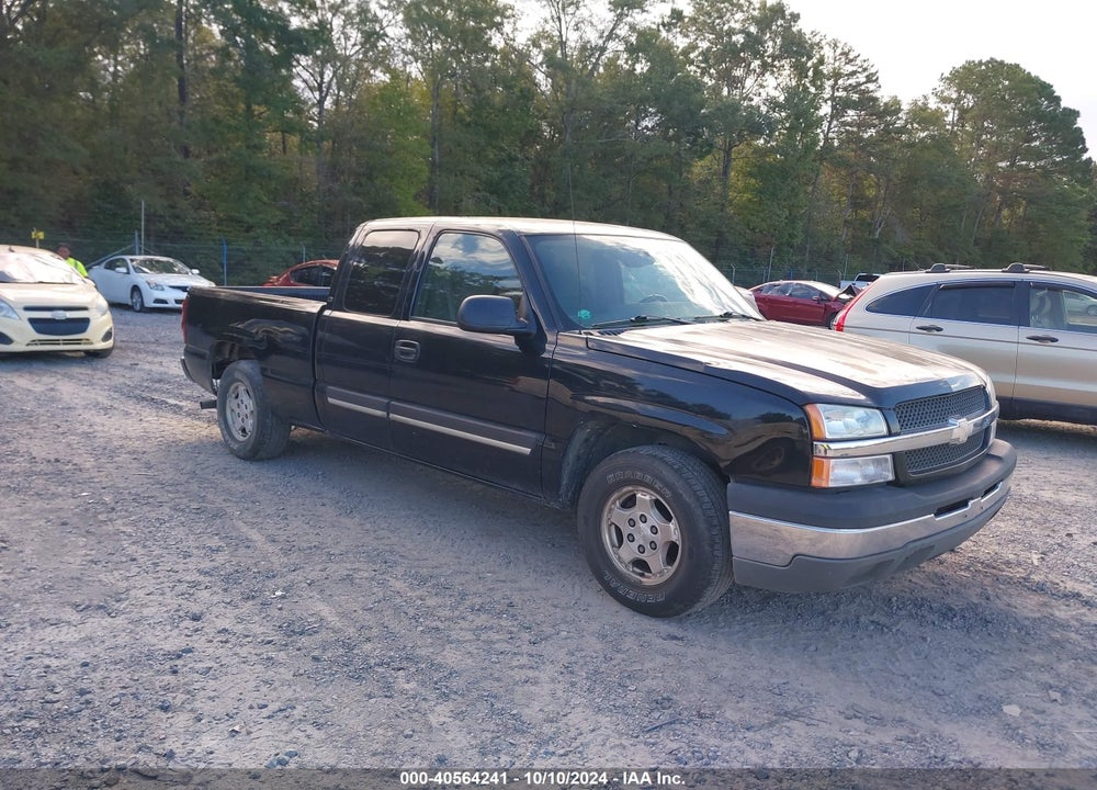 2004 CHEVROLET SILVERADO 1500 LS VIN: 2GCEC19V041188675