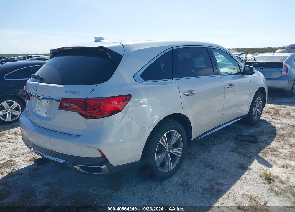 2020 ACURA MDX STANDARD VIN: 5J8YD3H33LL008315