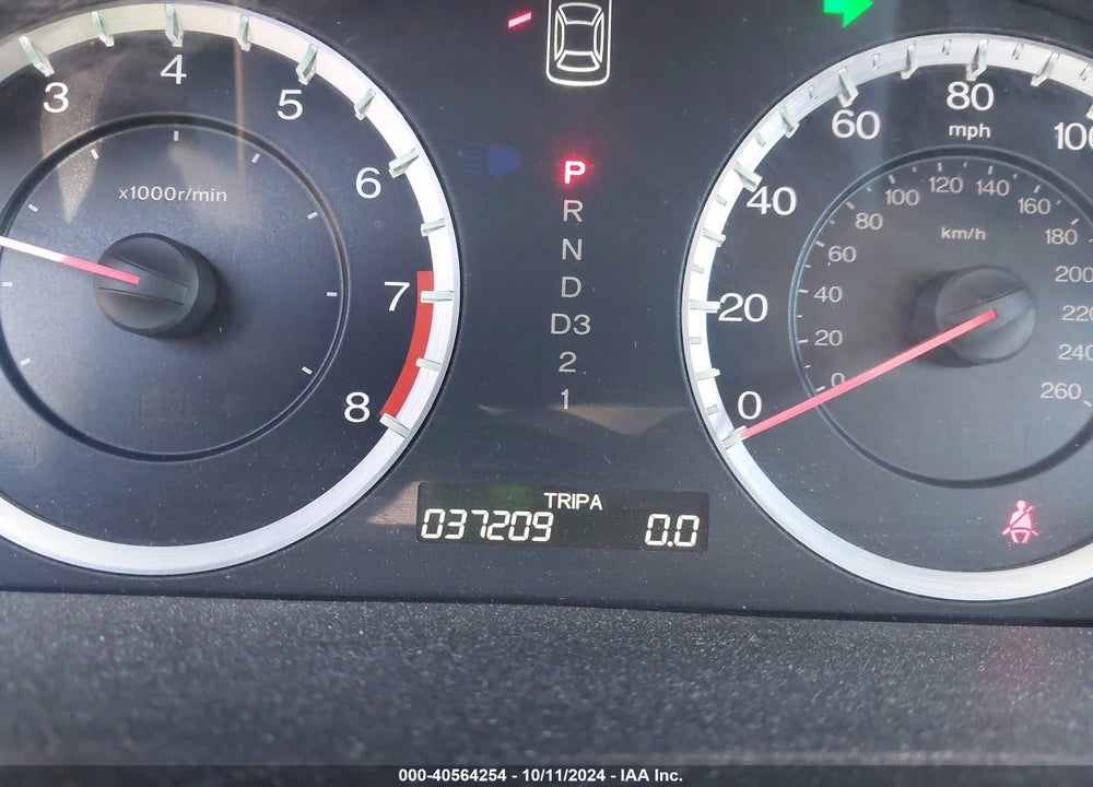 2011 HONDA ACCORD 2.4 LX VIN: 1HGCP2F38BA130001