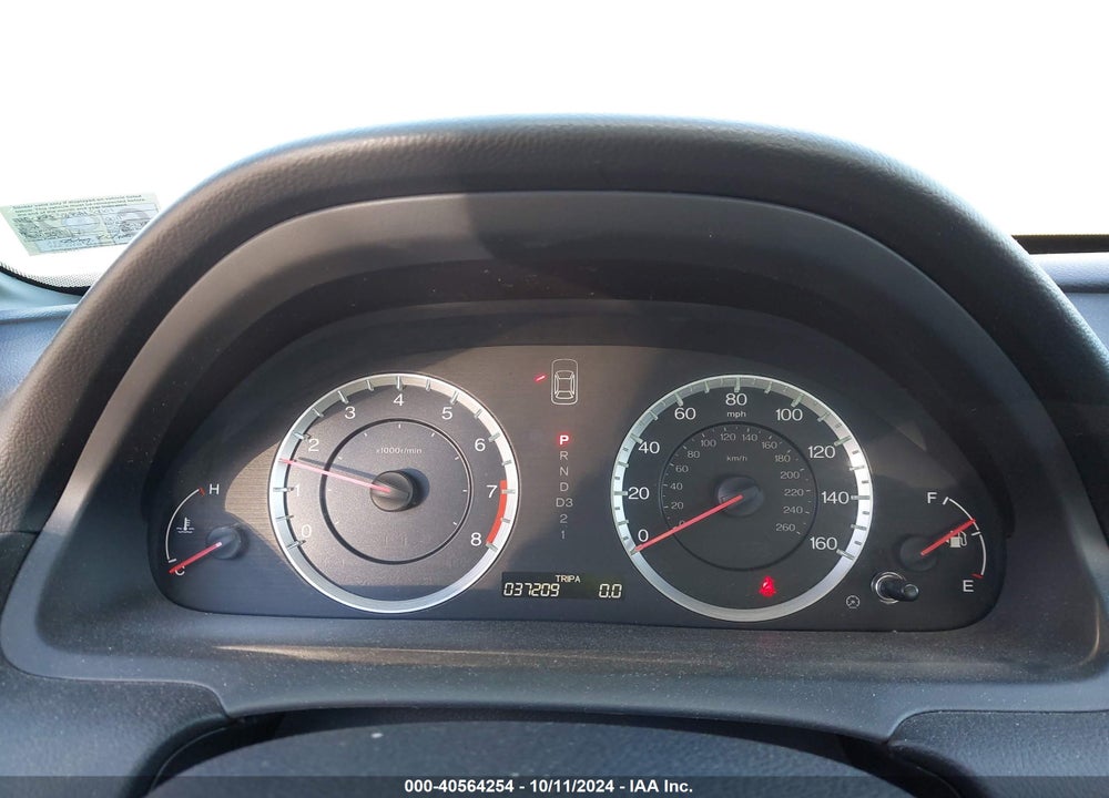 2011 HONDA ACCORD 2.4 LX VIN: 1HGCP2F38BA130001