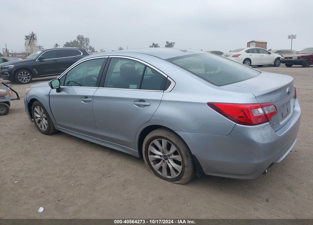 2015 SUBARU LEGACY 2.5I PREMIUM VIN: 4S3BNAD69F3028112