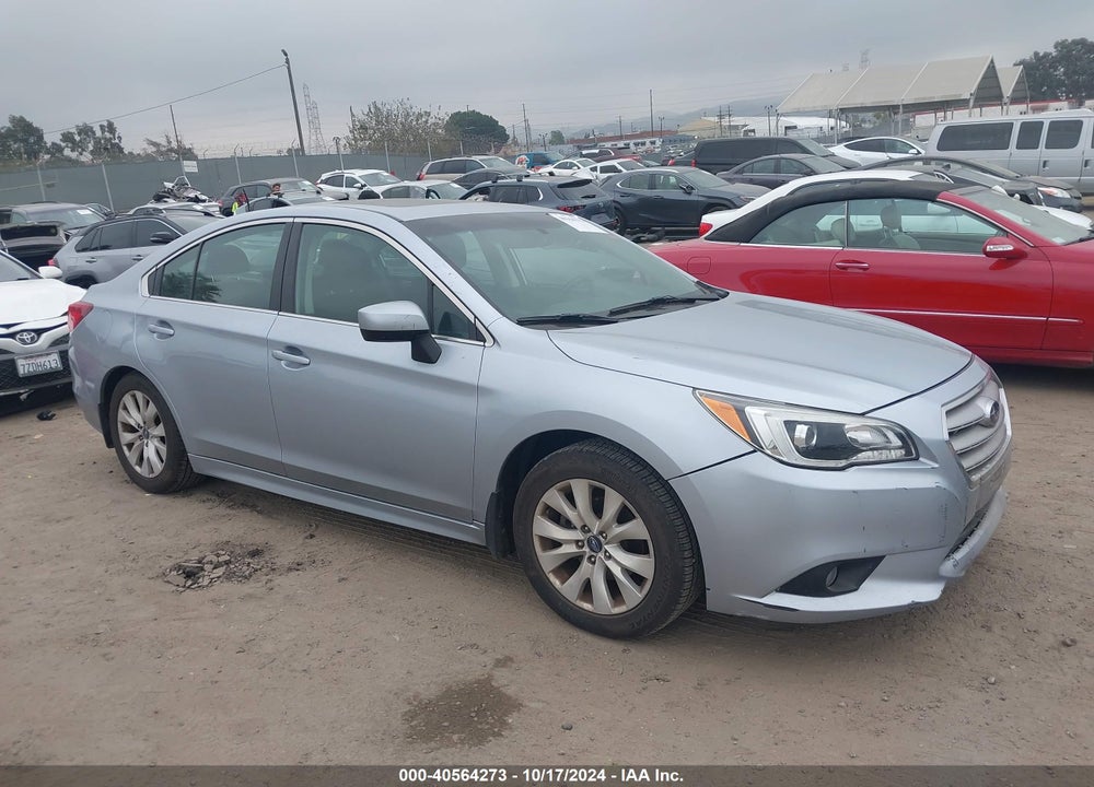 2015 SUBARU LEGACY 2.5I PREMIUM VIN: 4S3BNAD69F3028112