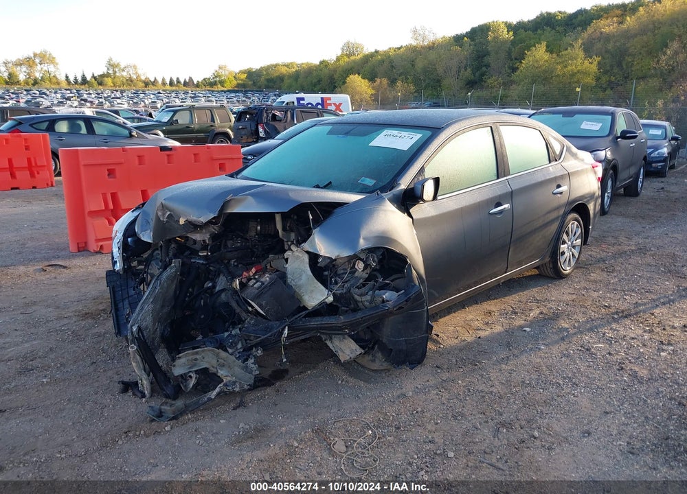 2015 NISSAN SENTRA S VIN: 3N1AB7APXFY287545