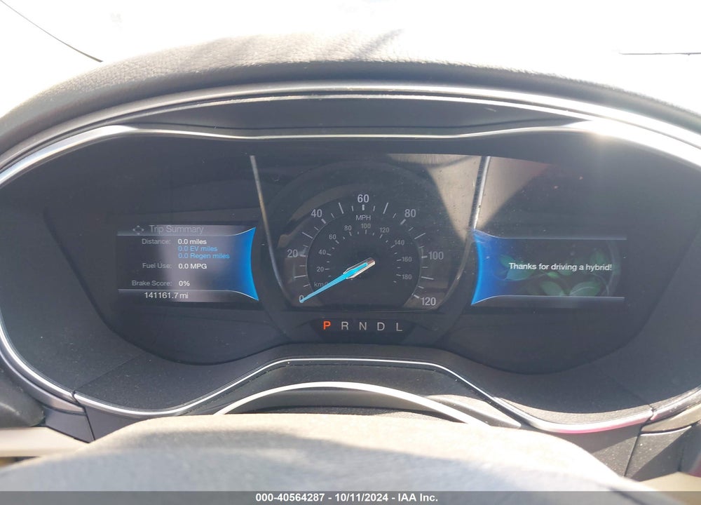 2015 FORD FUSION HYBRID SE VIN: 3FA6P0LUXFR172197