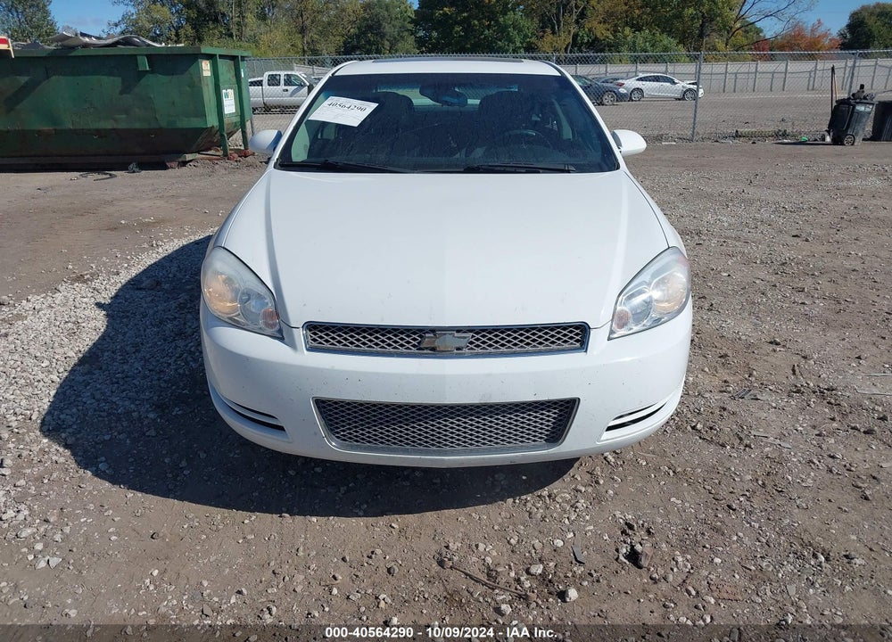 2012 CHEVROLET IMPALA LT VIN: 2G1WG5E3XC1254404
