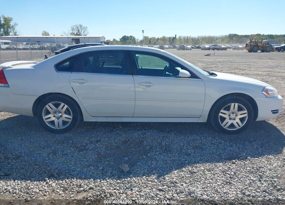 2012 CHEVROLET IMPALA LT VIN: 2G1WG5E3XC1254404