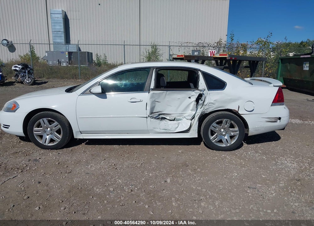 2012 CHEVROLET IMPALA LT VIN: 2G1WG5E3XC1254404