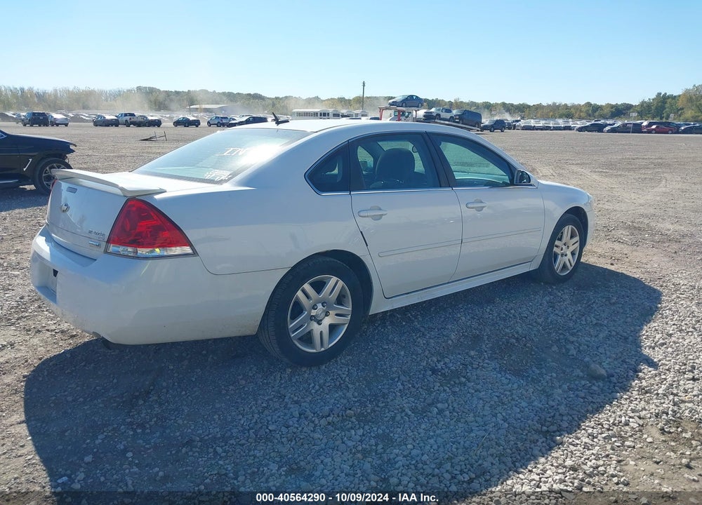 2012 CHEVROLET IMPALA LT VIN: 2G1WG5E3XC1254404
