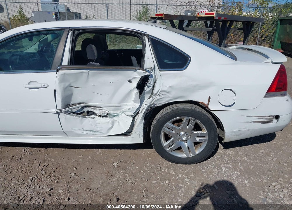 2012 CHEVROLET IMPALA LT VIN: 2G1WG5E3XC1254404