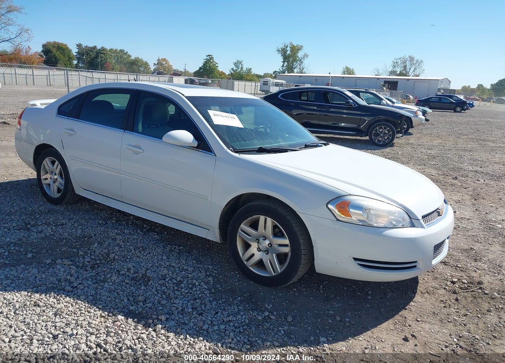 2012 CHEVROLET IMPALA LT VIN: 2G1WG5E3XC1254404