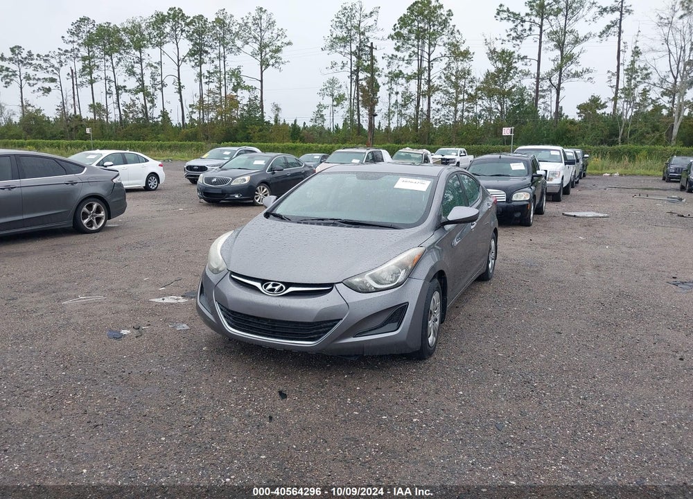 2016 HYUNDAI ELANTRA SE VIN: KMHDH4AE8GU645828
