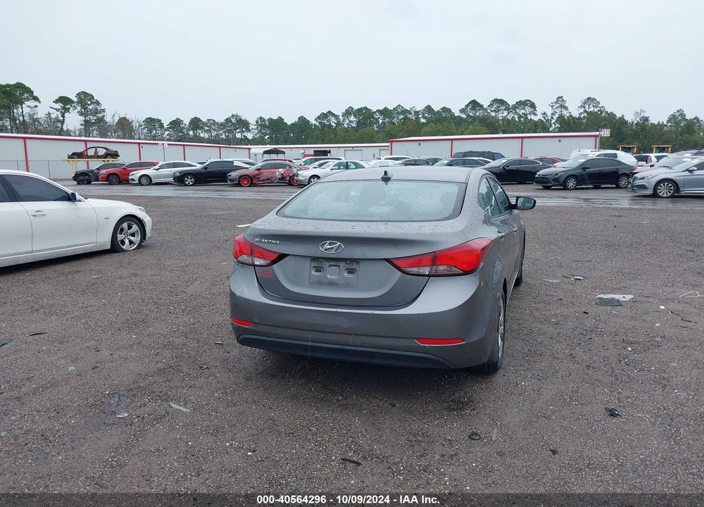 2016 HYUNDAI ELANTRA SE VIN: KMHDH4AE8GU645828
