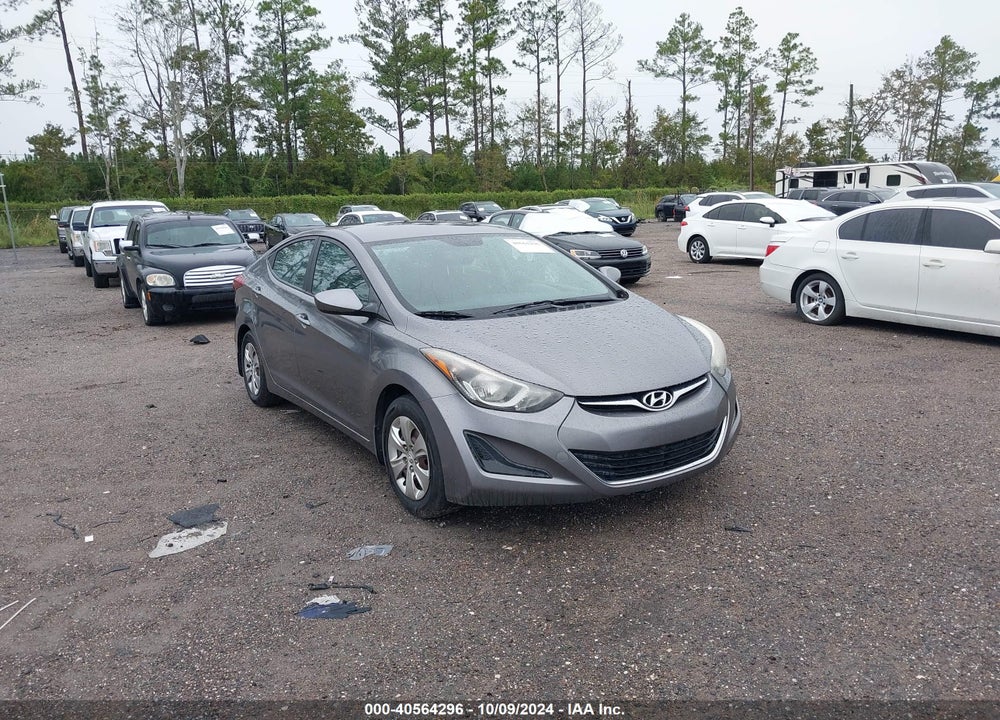 2016 HYUNDAI ELANTRA SE VIN: KMHDH4AE8GU645828