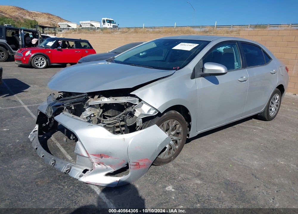 2017 TOYOTA COROLLA LE VIN: 5YFBURHE0HP622813