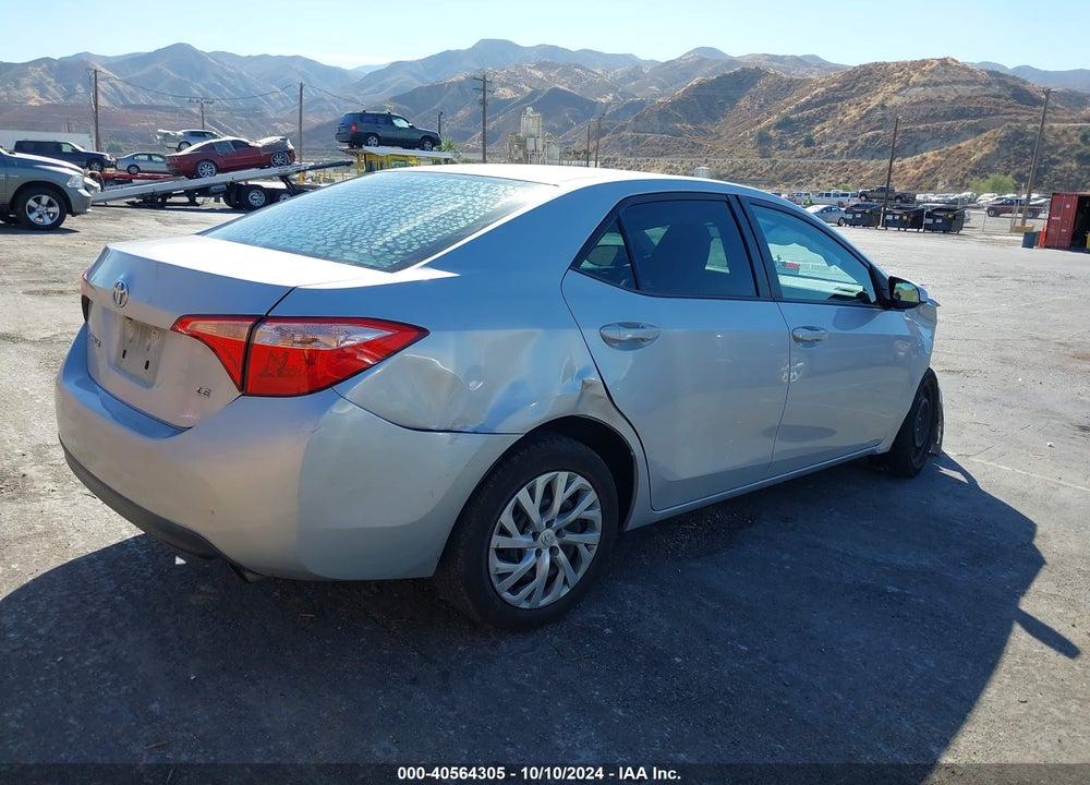 2017 TOYOTA COROLLA LE VIN: 5YFBURHE0HP622813