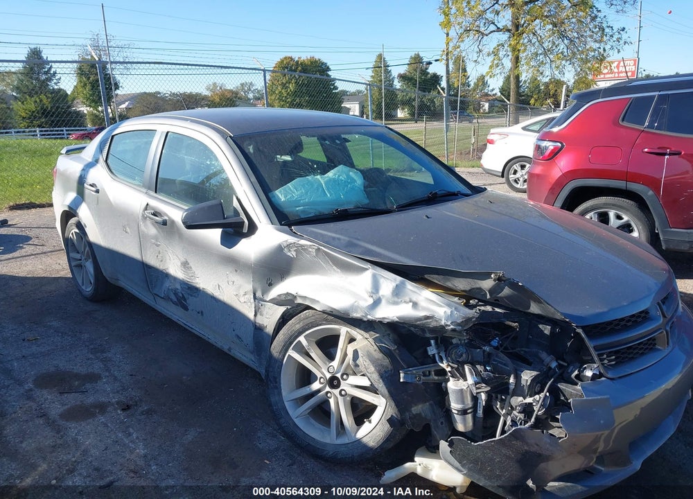 2013 DODGE AVENGER SE V6 VIN: 1C3CDZAG2DN768528