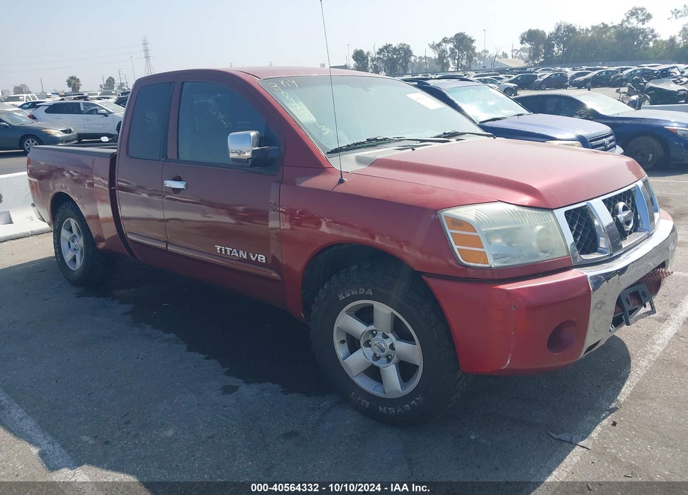 2006 NISSAN TITAN SE VIN: 1N6AA06A96N521339