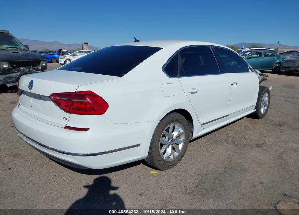 2016 VOLKSWAGEN PASSAT 1.8T S VIN: 1VWAT7A39GC041245