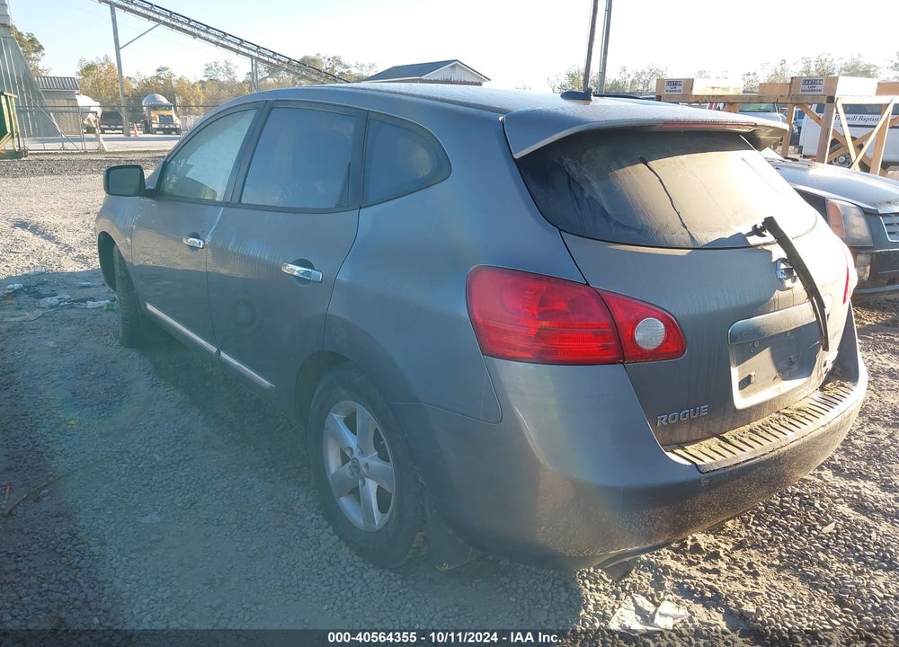 2013 NISSAN ROGUE S VIN: JN8AS5MV6DW620439