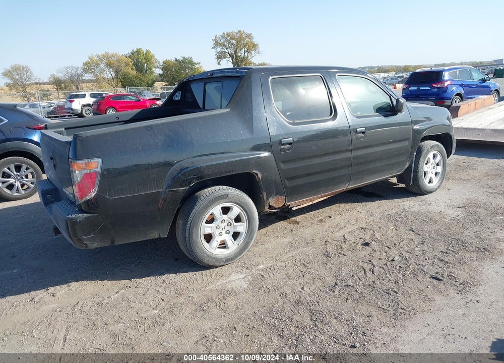 2008 HONDA RIDGELINE RTX VIN: 2HJYK16388H534001