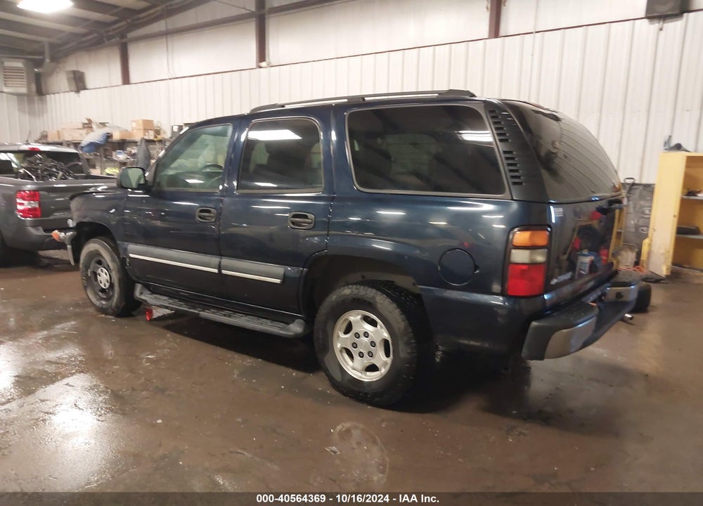 2004 CHEVROLET TAHOE LS VIN: 1GNEK13Z34J128417